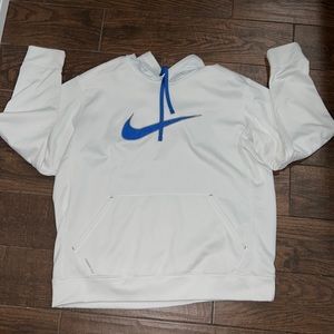 Mens White Nike Sweatshirt